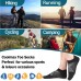Toe Socks for Men Women Coolmax Five Finger Socks No Show Athletic Toe Socks Running 3 Pairs(Black)M