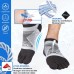 Toe Socks for Men Women Coolmax Five Finger Socks No Show Athletic Toe Socks Running 3 Pairs(White)L