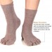Women's Toe socks Cotton Crew Five Finger Socks For Running Athletic 4 Pack By Meaiguo(Women A1)