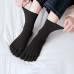 Women's Toe socks Cotton Crew Five Finger Socks For Running Athletic 4 Pack By Meaiguo(Women A1)